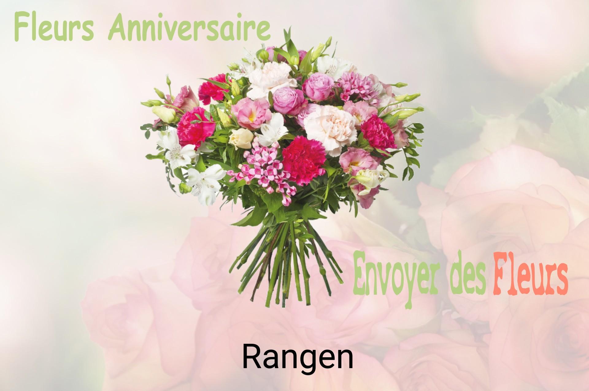 Bouquet de fleurs d’anniversaire livré à Rangen
