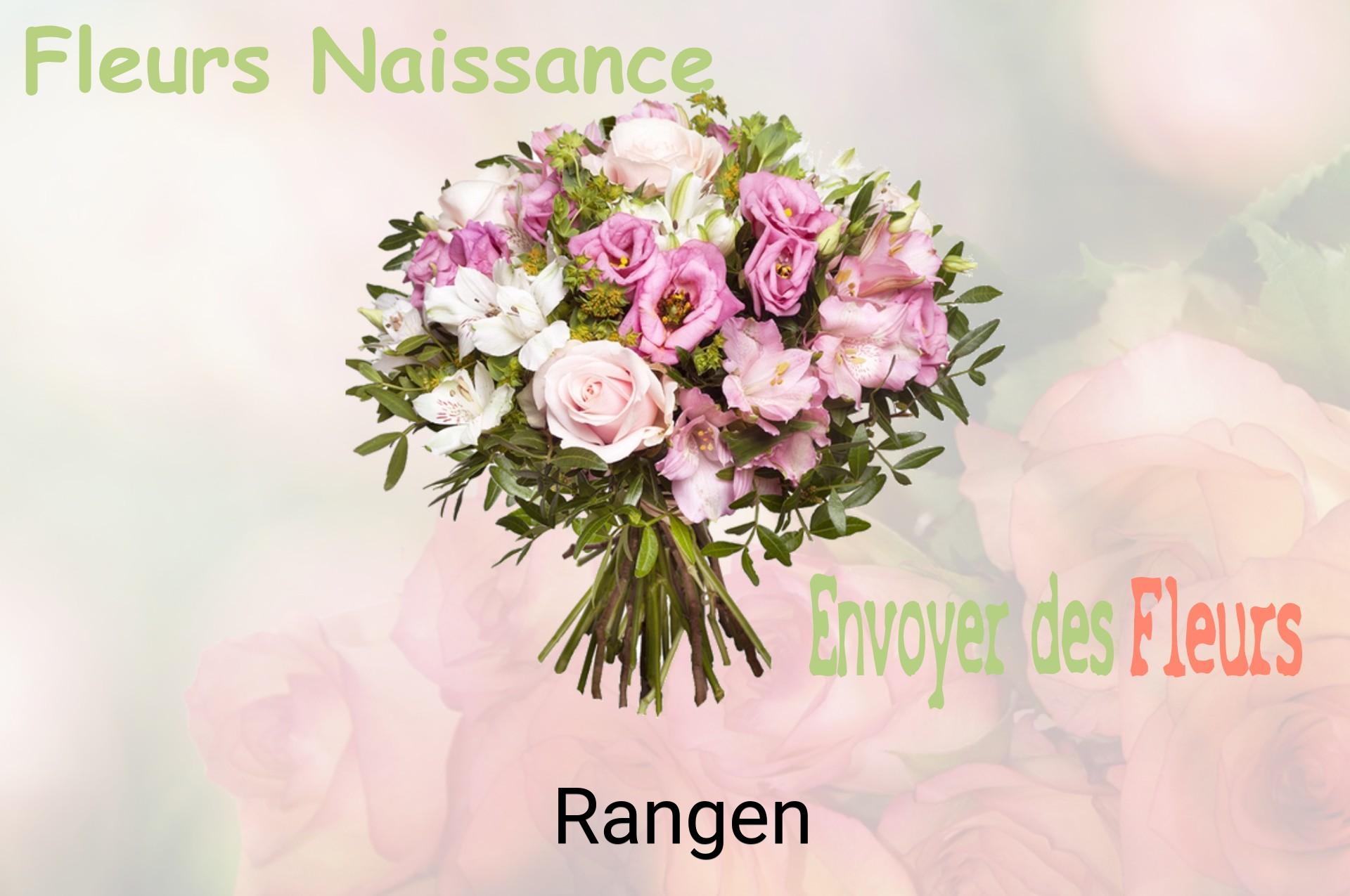 Bouquet de fleurs de naissance livré à Rangen