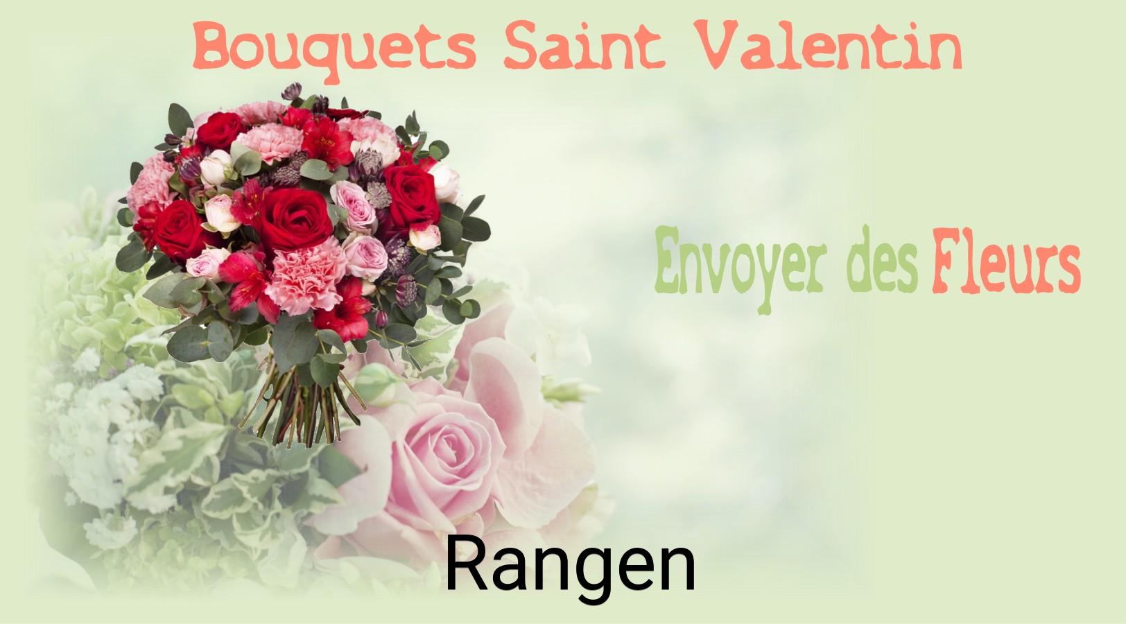 Roses de Saint-Valentin livrées à Rangen